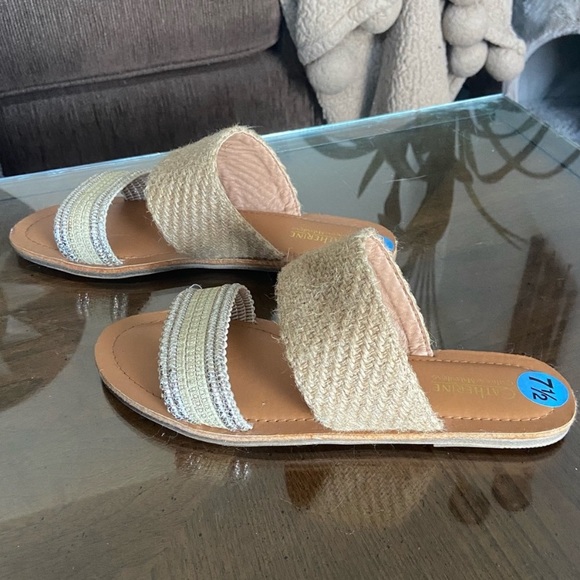 🌸 Catherine Malandrino 🌸 boho nude sandals - Picture 2 of 6